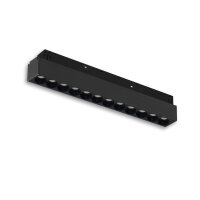 TRACK48 - Leuchte 32cm schwarz, 18W, 36°, 48V DC,...