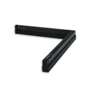 TRACK48 - Eckleuchte 90° horizontal schwarz, 20W, 48V...