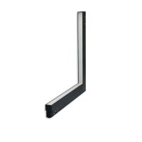 TRACK48 - Eckleuchte 90° vertikal schwarz, 20W, 48V...